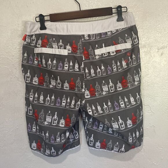Penguin Munsingwear Mens 30 10" Swim Trunks Board Shorts Pattern Print Colorful - Picture 2 of 6